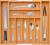 Bamboo Utensil Organizer