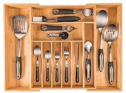 Bamboo Utensil Organizer